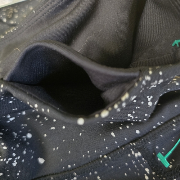 Zyia Active Women's Black Reflective Pocket Light n Tight Hi-Rise 7/8 Size 6-8 - Picture 5 of 16